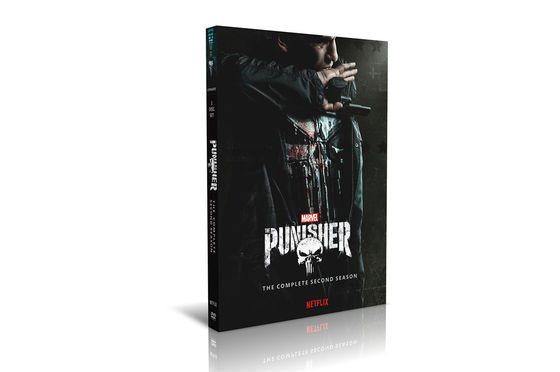 La scatola su ordinazione di DVD fissa il film dell'America la serie completa la stagione 2 del Punisher fornitore