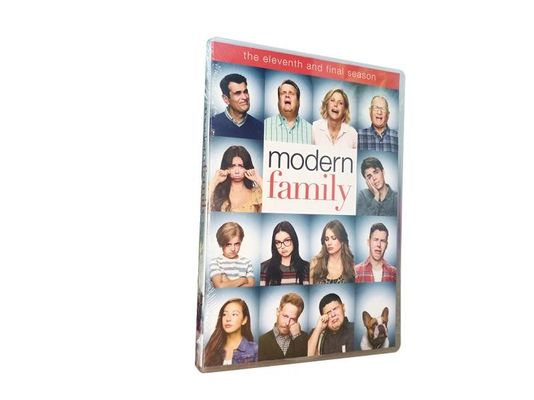 La scatola su ordinazione di DVD fissa il film dell'America la stagione 11 di Modern Family di serie completa fornitore