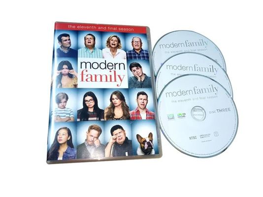 La scatola su ordinazione di DVD fissa il film dell'America la stagione 11 di Modern Family di serie completa fornitore