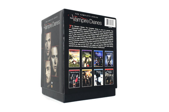 La scatola su ordinazione di DVD fissa il film dell'America la serie completa The Vampire Diaries fornitore