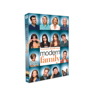 La scatola su ordinazione di DVD fissa il film dell'America la stagione 11 di Modern Family di serie completa fornitore